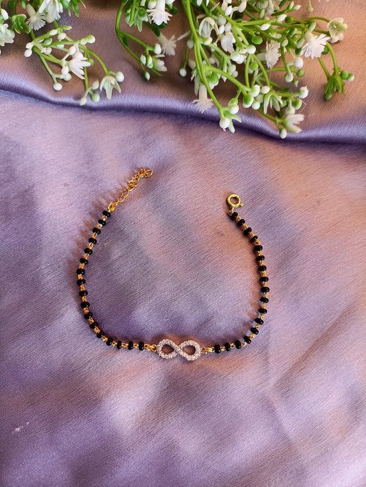 925 Silver Bracelet with Infinity Design